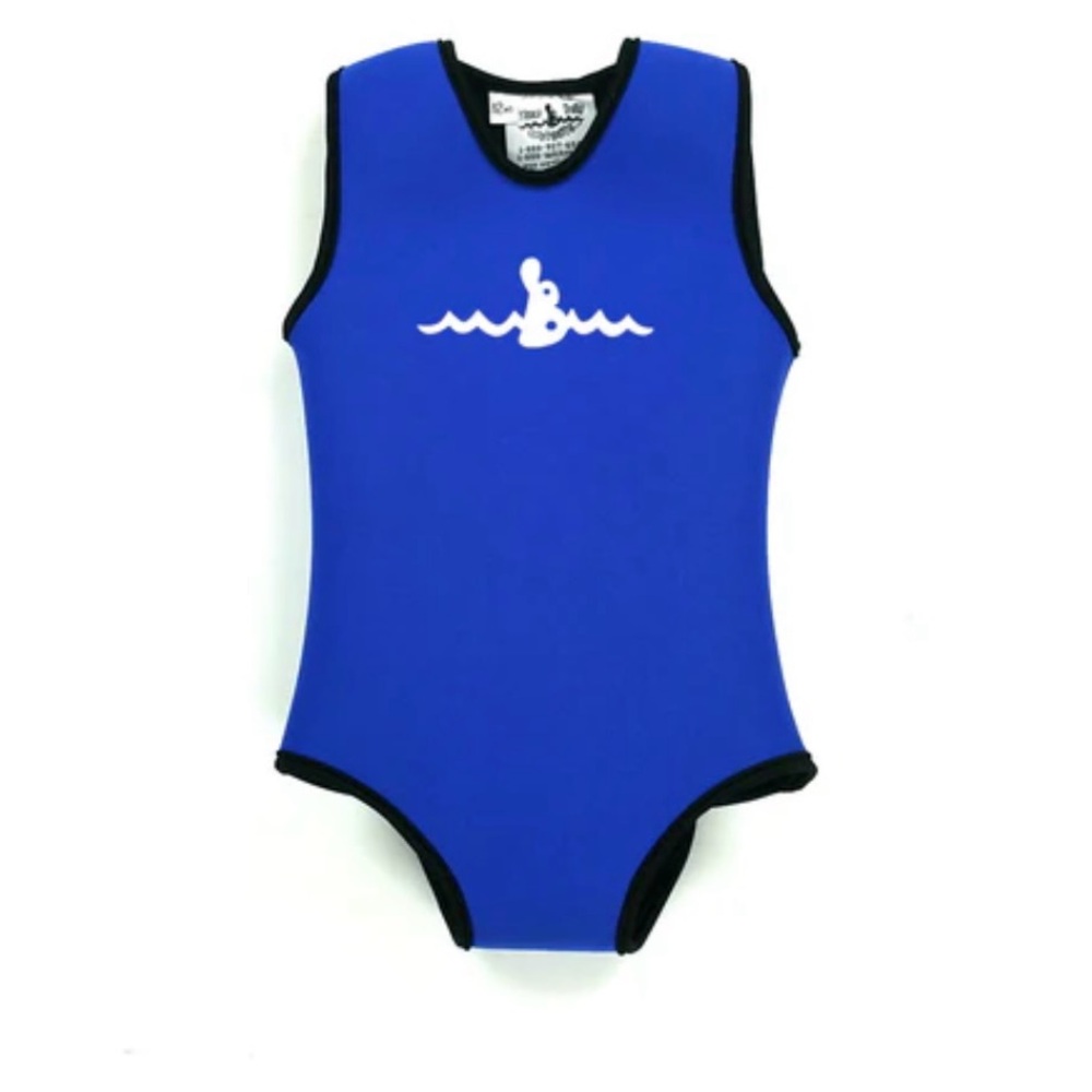 Warm Belly Wetsuits Kids XS Blue One Piece